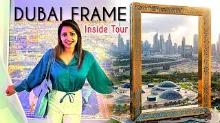 Explore The Dubai Frame: Tour Of Inside | Must visit Dubai Sky View | Tourist places in Dubai | Vlog