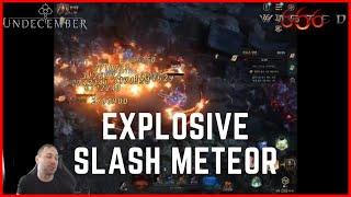 Undecember Build Guide  Explosive Slash Meteor qpanda Fire Edition