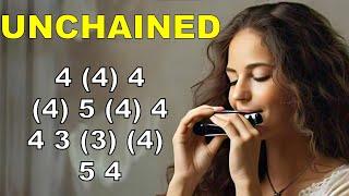 UNCHAINED MELODY HARMONICA ( C DIATONIC ), ARMÓNICA C, TABS, BLUES HARP C, GAITA DE BOCA C MUNDHARMO