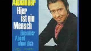 Peter Alexander - Einsamer Abend ohne dich