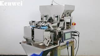 Kenwei丨Automatic Two Head Linear Weighing Weigher Stainless Steel  20g-3000 g