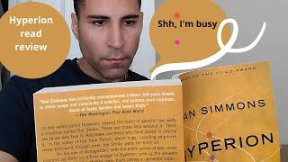 Hyperion book review, by Dan Simmons  self care, read a book