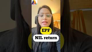Pf nil return filing 2023 | epf nil return filing online