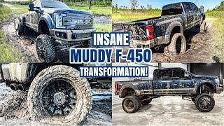 Deep Cleaning The MUDDIEST Ford F450 King Ranch! | Insanely Satisfying Car Detailing Transformation!