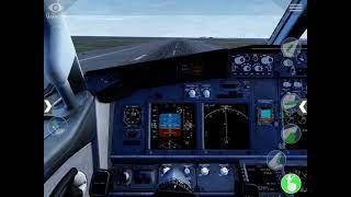 Landing 737 at kmco