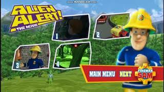 Fireman Sam: Alien Alert! The Movie DVD Menu Walkthrough