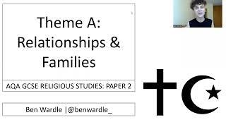 GCSE RELIGIOUS STUDIES - THEME A: RELATIONSHIPS & FAMILIES (AQA PAPER 2)