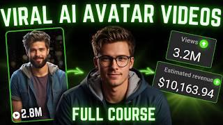 How I Make Viral MONETIZABLE AI Avatar Videos ($900/Day)