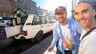 Converting a Vintage Range Rover to a Coffee Shop on Wheels