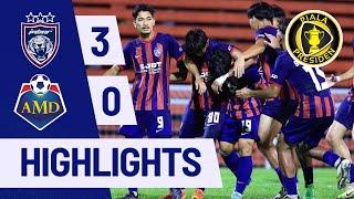 HIGHLIGHT JOHOR DARUL TA'ZIM III VS AKADEMI MOKHTAR DAHARI U17 PIALA PRESIDEN 2024