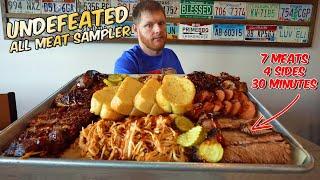 UNDEFEATED BBQ CHALLENGE | ALL MEAT SAMPLER | OHIO