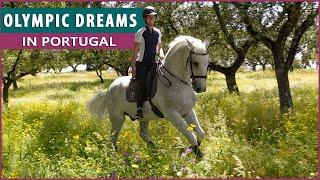 Riding the Lusitano at Monte Velho