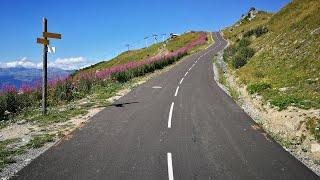 Col de la Loze via Meribel from Brides-les-Bains (France) - Indoor Cycling Training