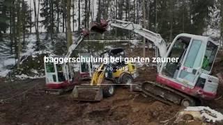 Virtuelle Lehrlingstagebuch von GartenZauner | Bagger- & Geräteschulung | Video 2