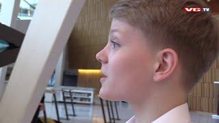 VGTV: Boy soprano Aksel Rykkvin (13) in the opera role 'Yniold'