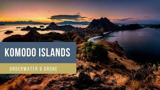 Komodo Islands National Park - Underwater & Drone footage (Mermaid I Scuba Diving Liveaboard)