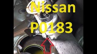 Causes and Fixes Nissan P0183 Code: Fuel Temperature Sensor "A" Circuit High
