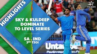 Suryakumar's 100 & Kuldeep's 5-fer Mark Team India's Massive Win | SA vs IND 3rd T20I Highlights