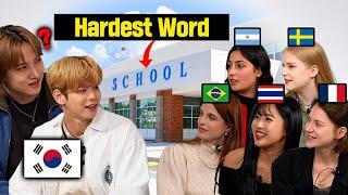 Korean Idol Was Shocked By HARDEST Languages Around The World l FT. 82MAJOR