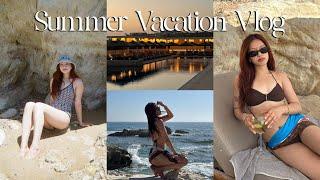 Summer Travel Vlog | girls trip beach vacation in Cyprus