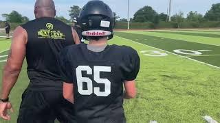 Open Field Tackling Drill with Coach Darius