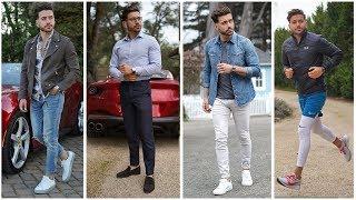4 Men's Outfits for Spring 2019 | EPIC Men's Fashion Lookbook Ferrari Edition Part 1