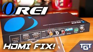 Save Your Old Gear! | OREI HDA-939 HDMI eARC Audio Extractor Review