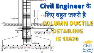 COLUMN DUCTILE DETAILING | CIVIL ENGINEER MUST KNOW | IS 13920