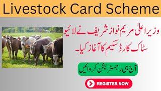 Punjab livestock card scheme / how to apply for  punjab livestock card ? livestock card apply treka