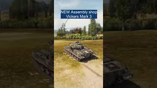 Vickers Mark 3 - NEW assembly shop #shorts