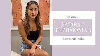 Rhinoplasty Patient Testimonial • ESKMD NYC