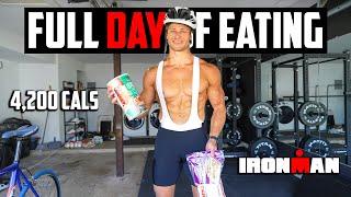 4,200 CAL FULL DAY OF EATING | IRONMAN PREP | 2 Weeks Out