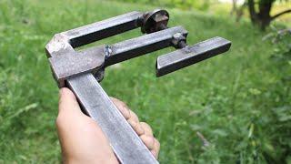 Make A Simple F Clamp || DIY tools