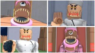 Escape The Evil Bakery (SCARY OBBY) ALL JUMPSCARES