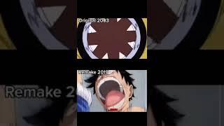 Luffy Vs Arlong | Luffy Vs Arlong Original Vs Remake | Epic Onepiece Fight