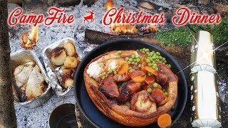 Camp Fire Christmas Dinner