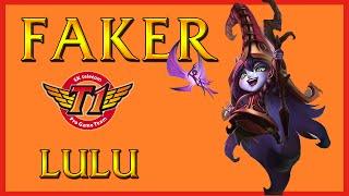 SKT T1 Faker (Hide on Bush) - LuLu Mid vs Azir - Korean Challenger Ranked League of Legends 2015