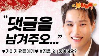 [ENG SUB] 뷰왕 엑소(EXO) 카이(KAI)가 묻습니다 "짐을 왜 좋아하오?"(댓글을 남겨주세요~)| 1stLook 뷰왕실록