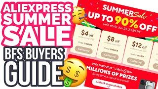 BFS BUYERS GUIDE!!! ALIEXPRESS SUMMER SALE!!!