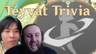 Zajef Sets The Standard For Future Guest... (Teyvat Trivia Episode 1)