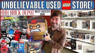 The BEST Used LEGO Store EVER?! - HHH Brick Depot Store Tour