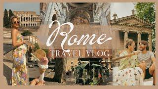 ROME VLOG | visiting the Colosseum, Roman Forum, Trevi Fountain, & pasta with Nonna!