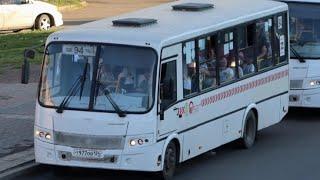 Поездка на автобусе ПАЗ 320414-05 по маршруту 94 в Красноярске! (гос Т977ОО)