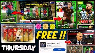 What Is Coming On Thursday & Next Monday | eFootball 2024 Mobile | V3.6.1 Update & Free Coins