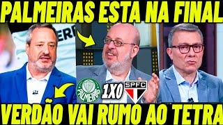 PALMEIRAS VAI RUMO AO TETRA! VERDÃO ESTÁ NA FINAL! PÓS JOGO PALMEIRAS 1 X 0 SÃO PAULO