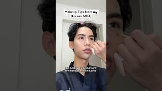 the BEST makeup tip I learned from my makeup artist in Korea 