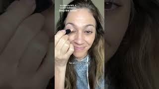 Eye lifting & brightening SECRET  #shorts #beauty *using Jentri Quinn highlighter