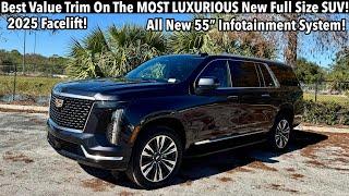 2025 Cadillac Escalade ESV Premium Luxury: TEST DRIVE+FULL REVIEW