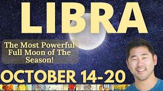 Libra - Woah! Full Moon Brings You Rare Abundance! October 14-20 Tarot Horoscope