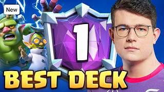 I AM #1 IN THE WORLD w/ GOBLINSTEIN!  - Clash Royale